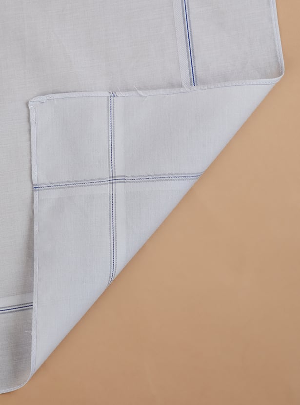 CODE Checked Handkerchief - Pack of 5