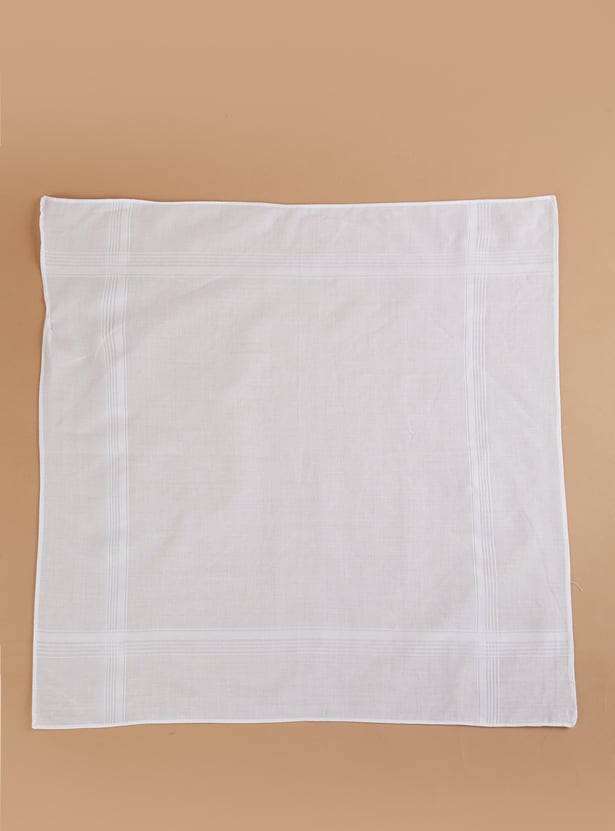 CODE Checked Handkerchief - Pack of 5