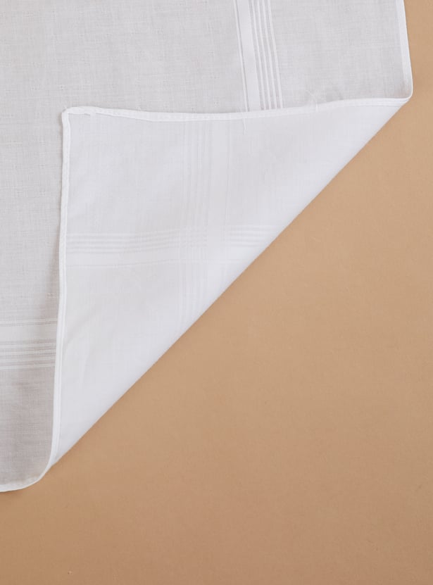 CODE Checked Handkerchief - Pack of 5