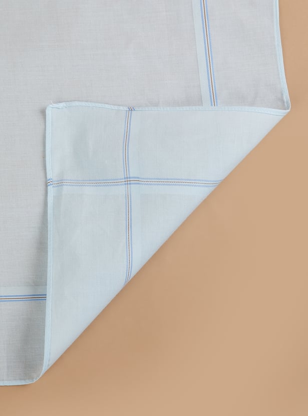CODE Checked Handkerchief - Pack of 5