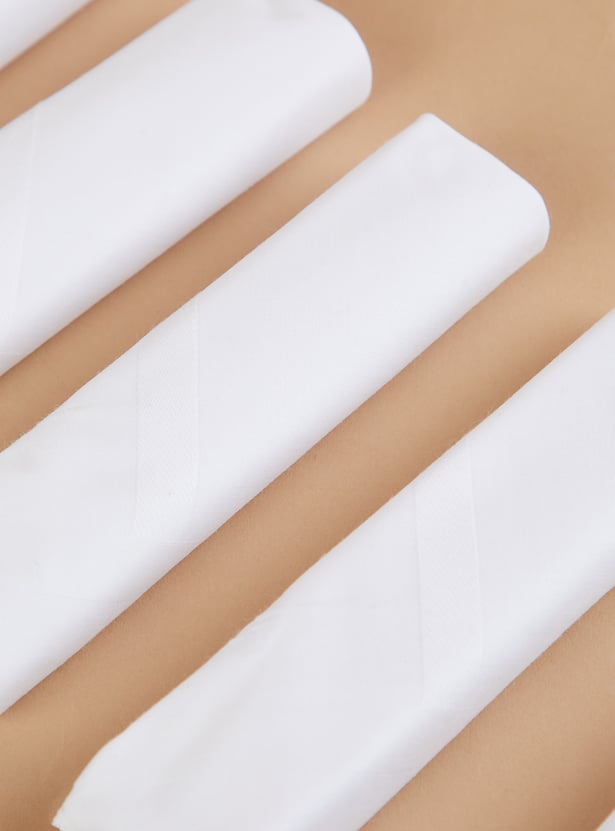 CODE Solid Hand Kerchief - Pack of 5