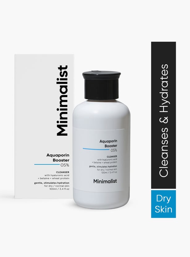 MINIMALIST Aquaporin Booster 05 Percent Cleanser - 100ml