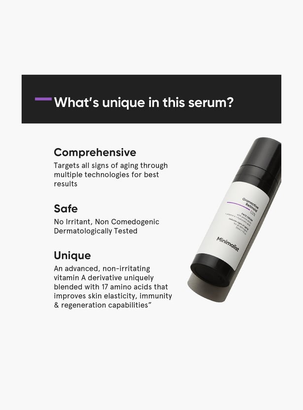 MINIMALIST Granactive Retinoid 02 Percent Face Cream - 30ml