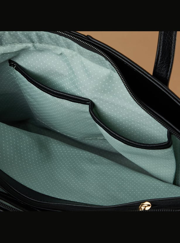 GINGER Textured Shoulder Bag