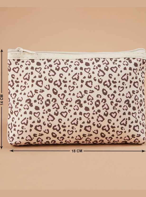 GINGER Printed Vanity Pouches - Pack of 3