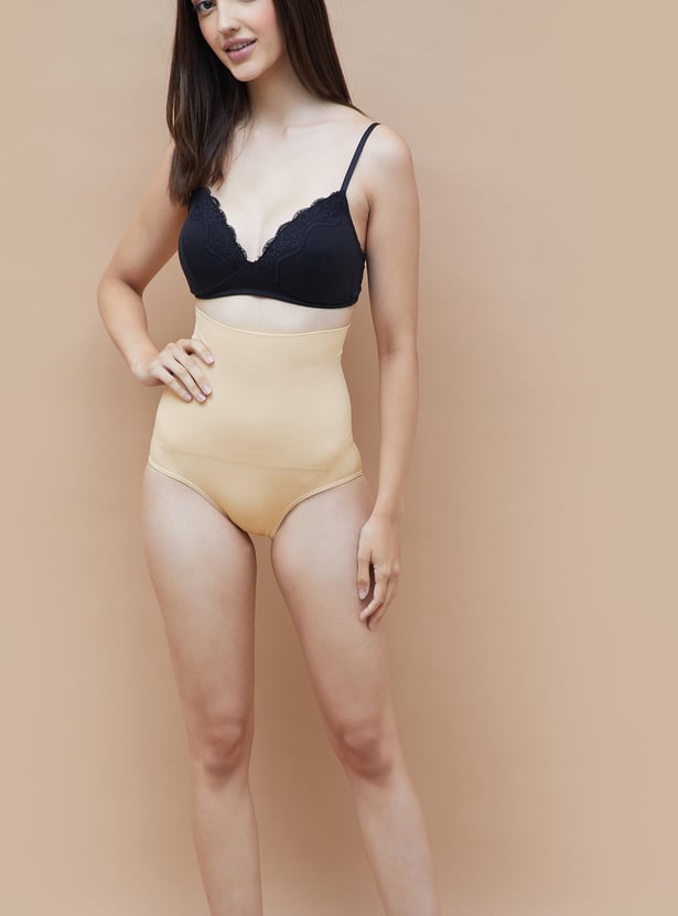 GINGER Solid High Waist Control Shapewear