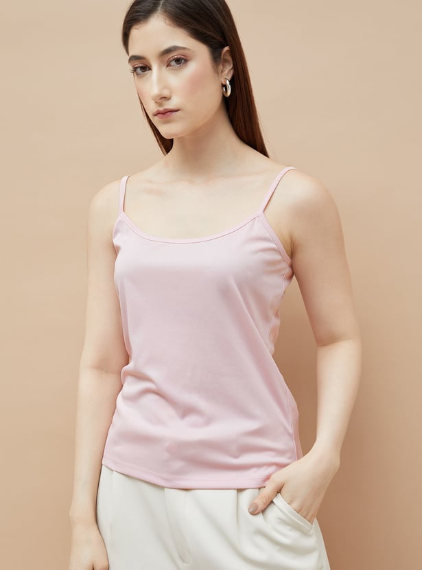 CODE Ruffled Shirt with Camisole