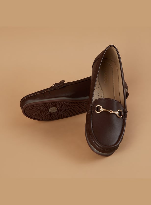 CODE Horse Bit Loafers