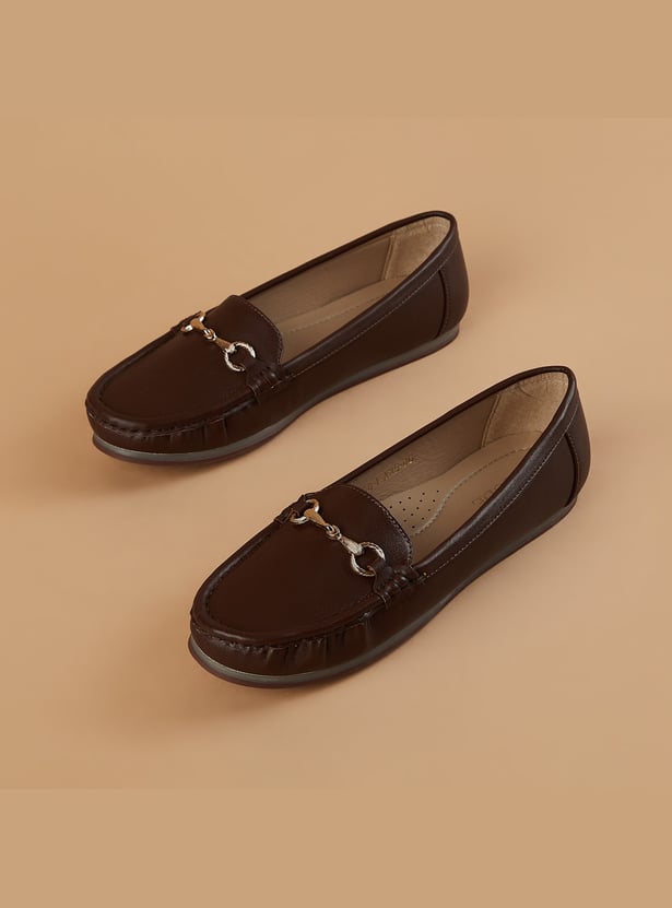 CODE Horse Bit Loafers