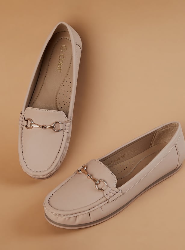 CODE Horse Bit Loafers