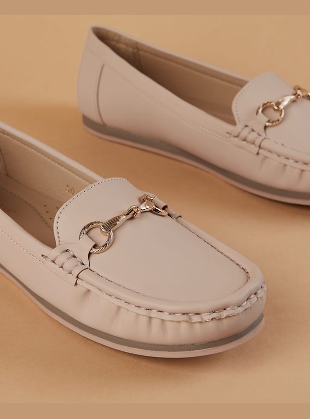 CODE Horse Bit Loafers