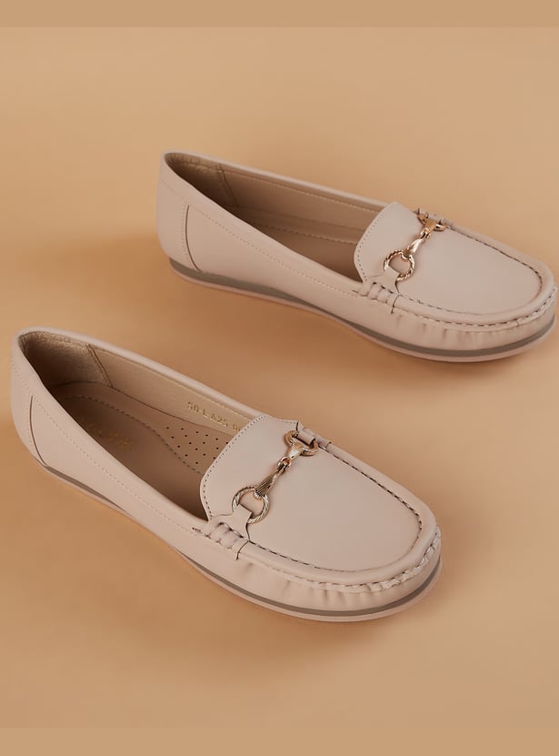 CODE Horse Bit Loafers