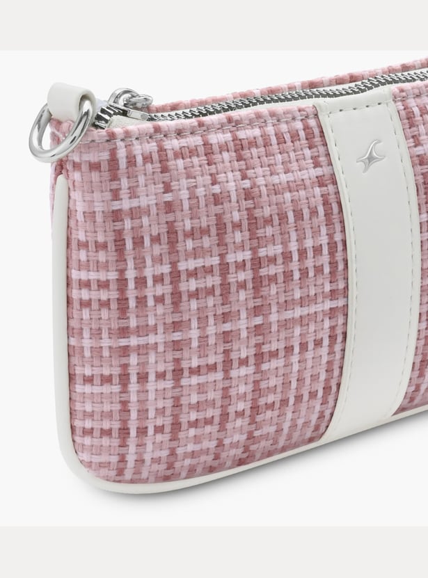 FASTRACK Boucle Tweed Wristlet Wallet
