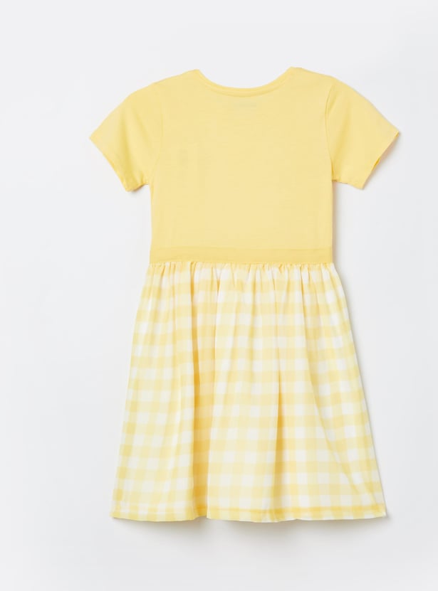 FAME FOREVER Girls Sequins A-line Dress
