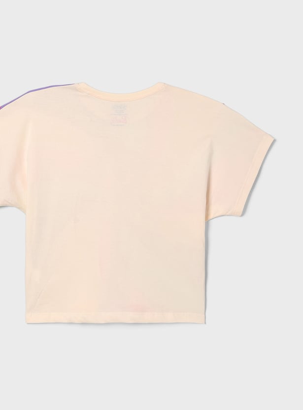 KIDSVILLE Girls Barbie Print T-shirt
