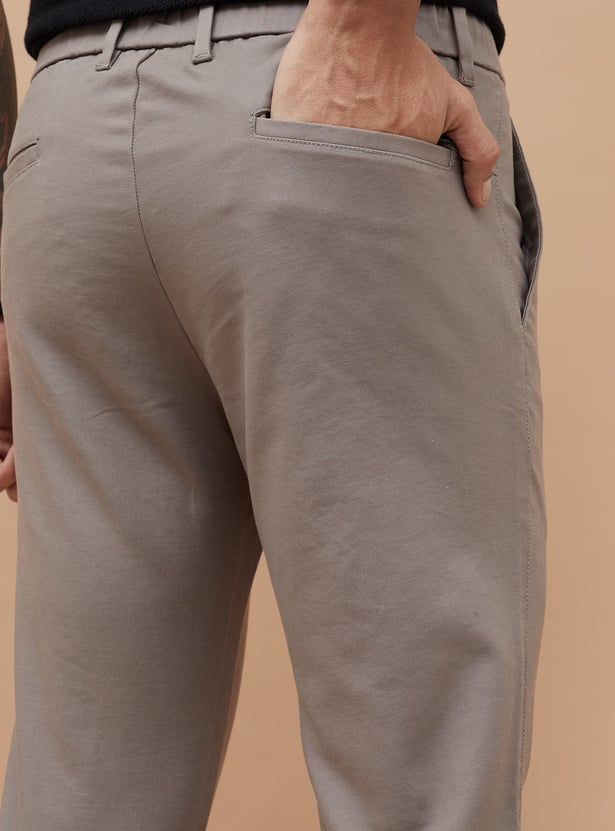 CODE Solid Slim Tapered Joggers