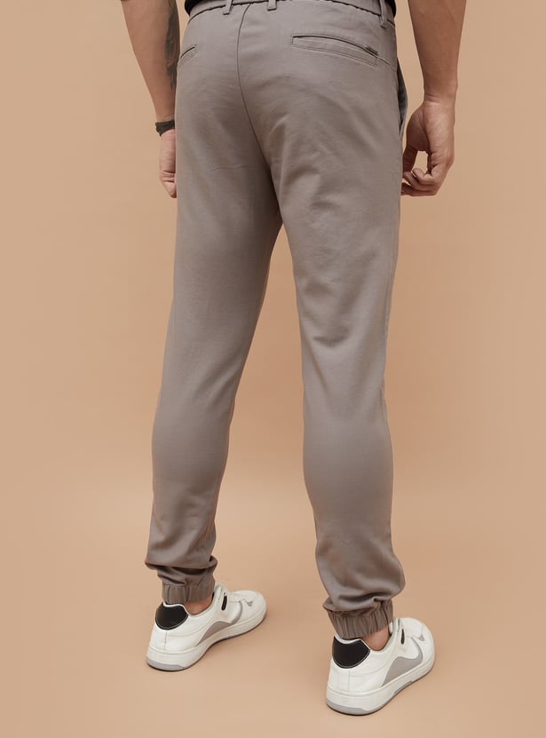 CODE Solid Slim Tapered Joggers