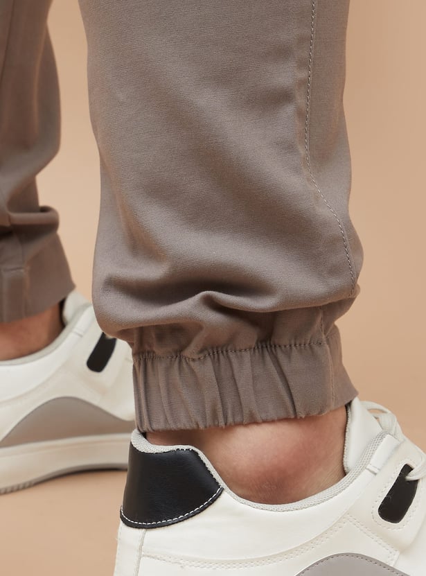 CODE Solid Slim Tapered Joggers