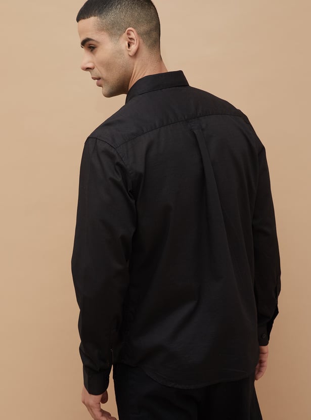 CODE Solid Regular Fit Shirt
