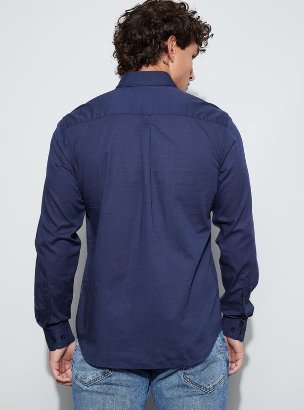 CODE Solid Regular Fit Shirt