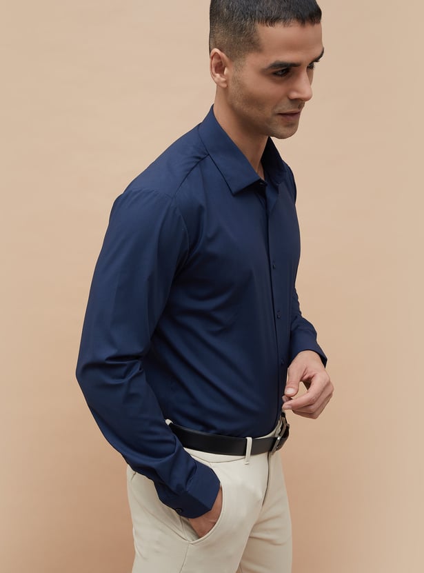 CODE Solid Slim Fit Formal Shirt