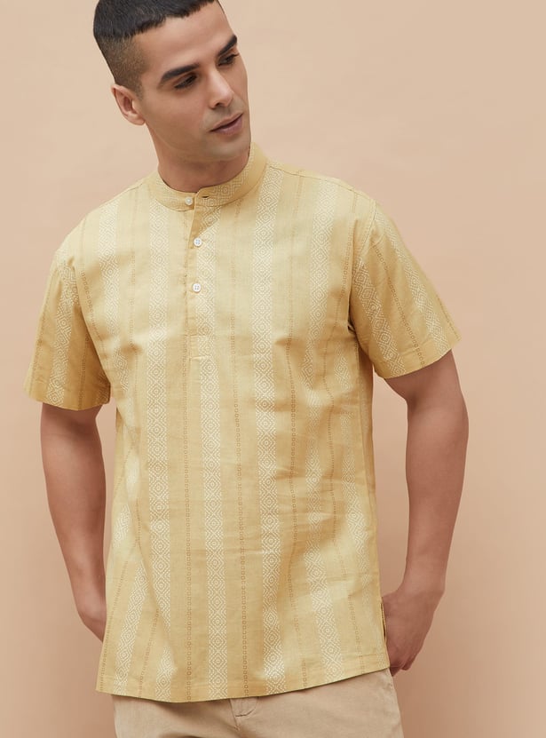 MELANGE Printed Short Kurta