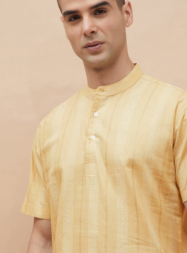 MELANGE Printed Short Kurta