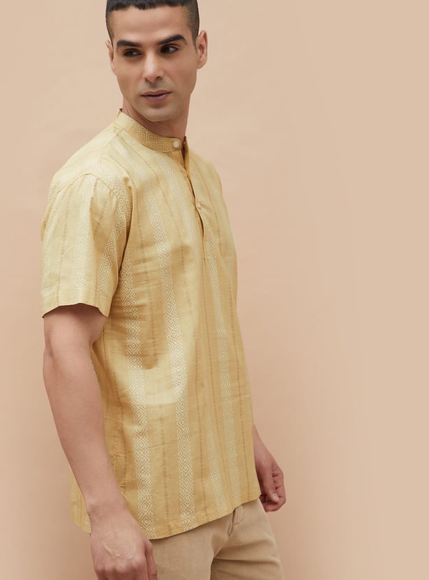MELANGE Printed Short Kurta