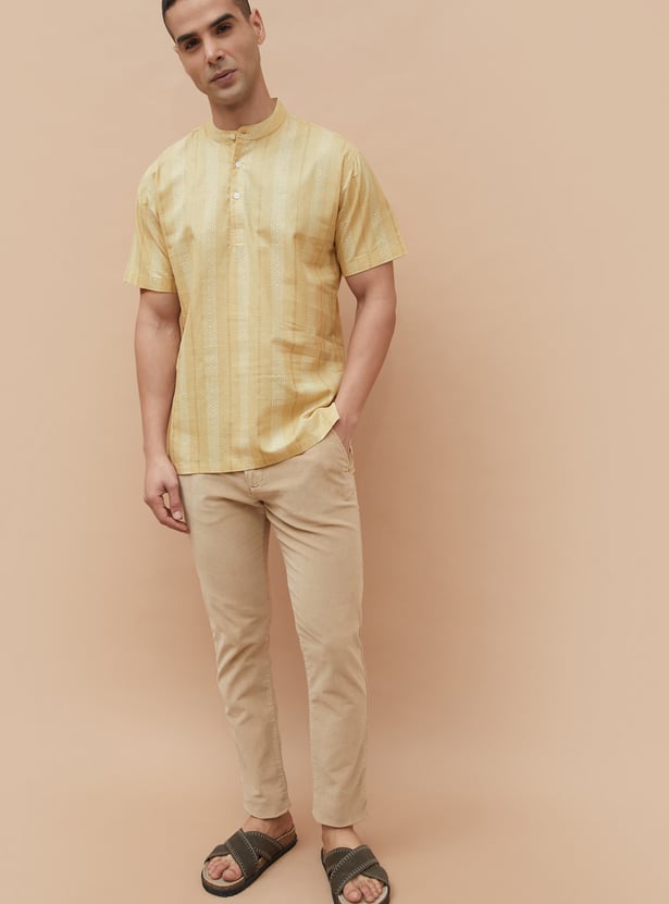 MELANGE Printed Short Kurta