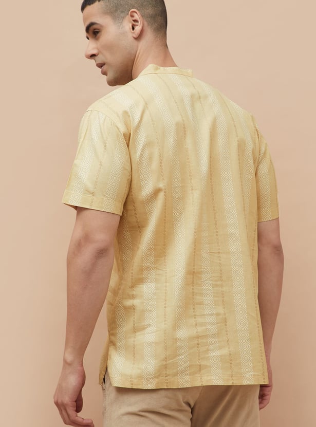 MELANGE Printed Short Kurta