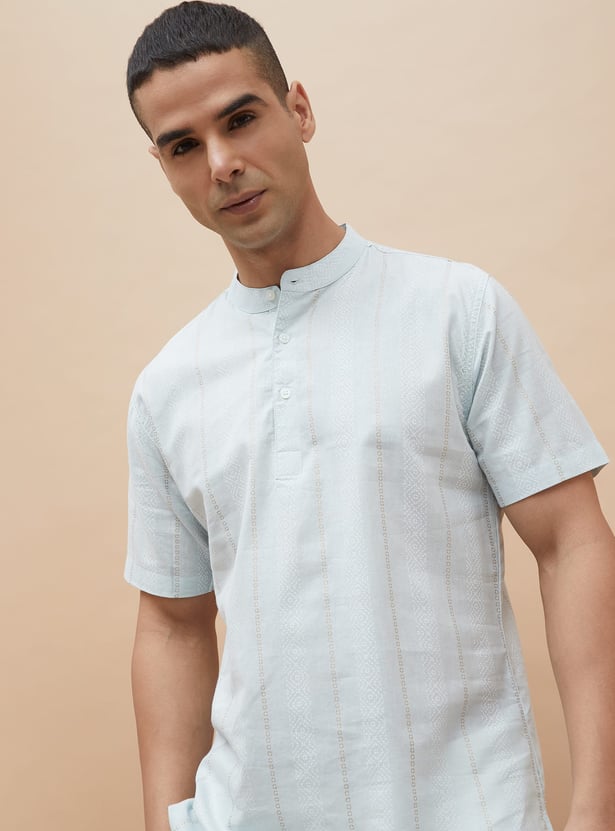MELANGE Printed Short Kurta