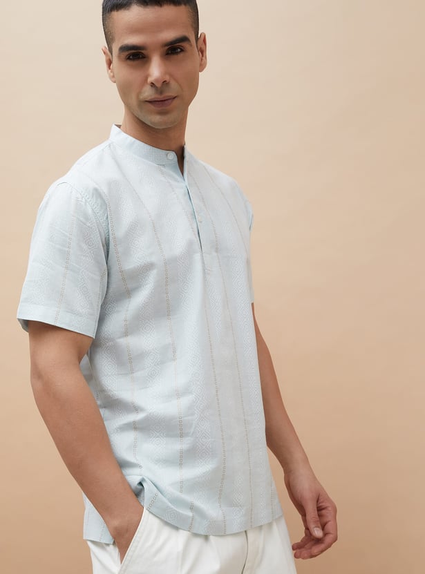 MELANGE Printed Short Kurta