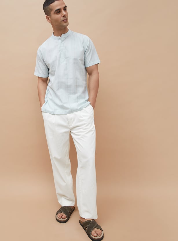 MELANGE Printed Short Kurta