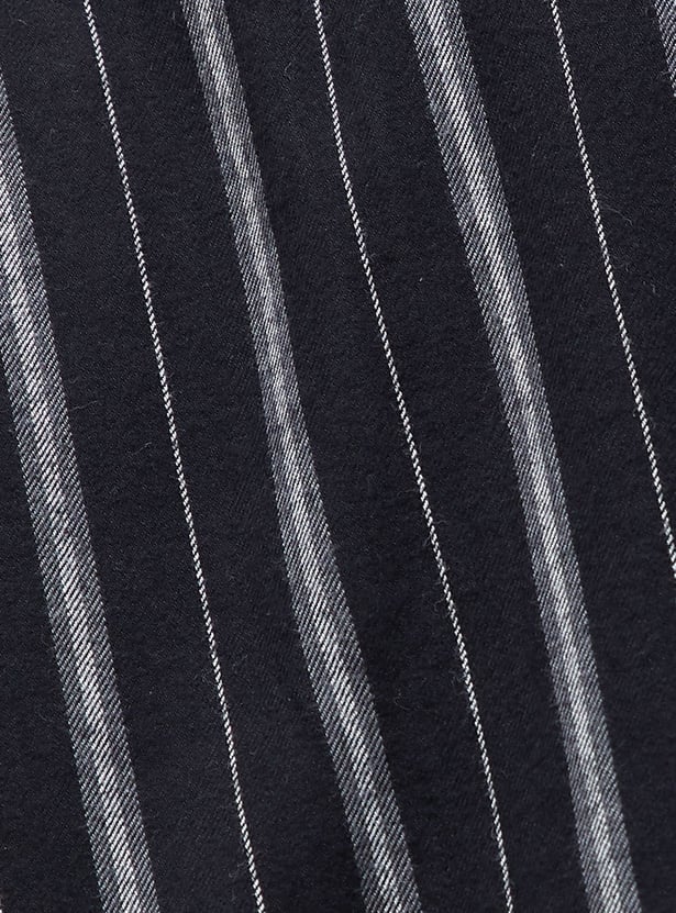 FAME FOREVER Striped Smart Fit Shirt