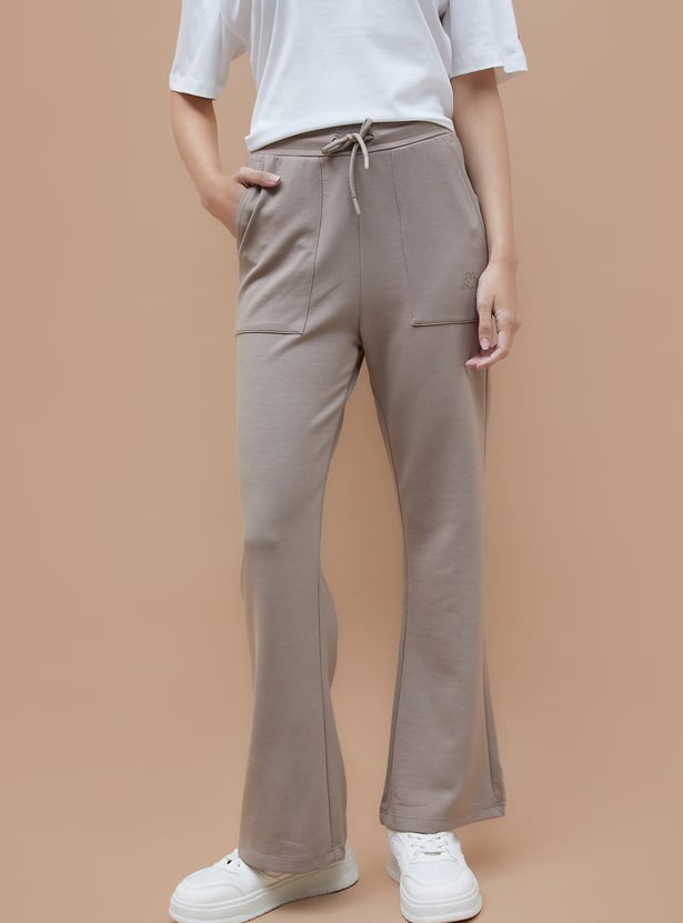 KAPPA Solid Slim Fit Track Pants