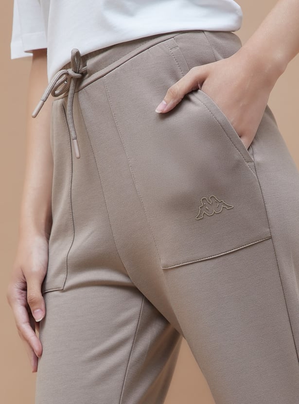 KAPPA Solid Slim Fit Track Pants