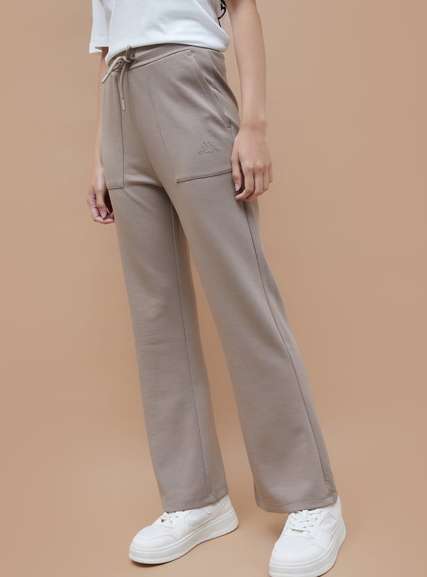 KAPPA Solid Slim Fit Track Pants