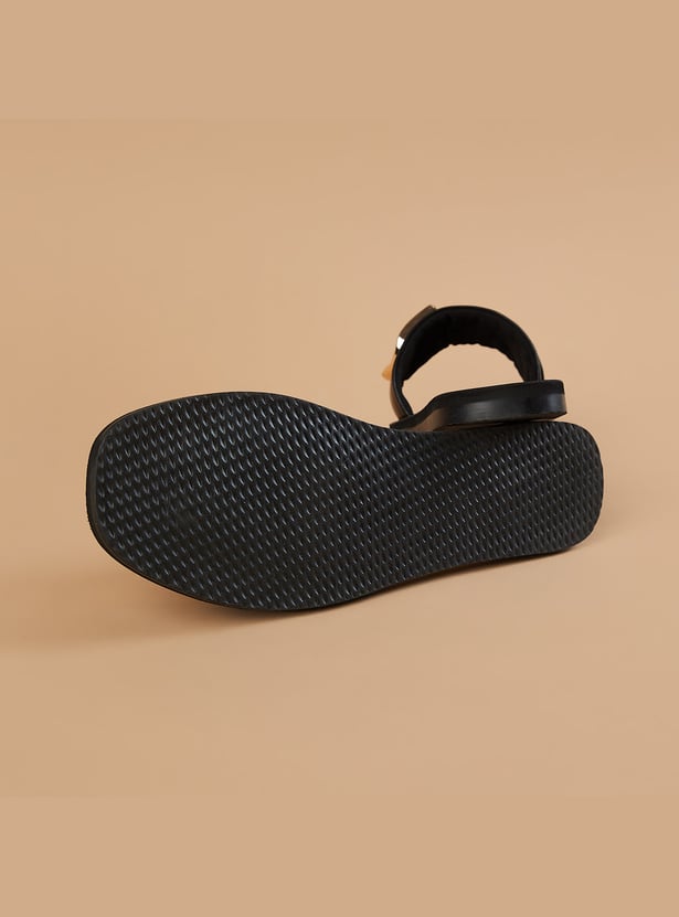 GINGER Textured Slip On Flats