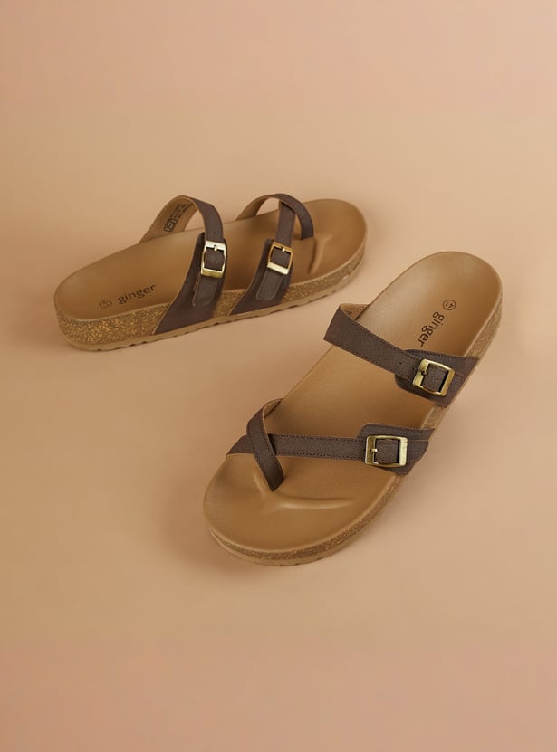 GINGER Solid Sandals