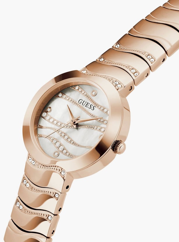 GUESS Dress Recycled Steel Analog Watch - GW0871L3