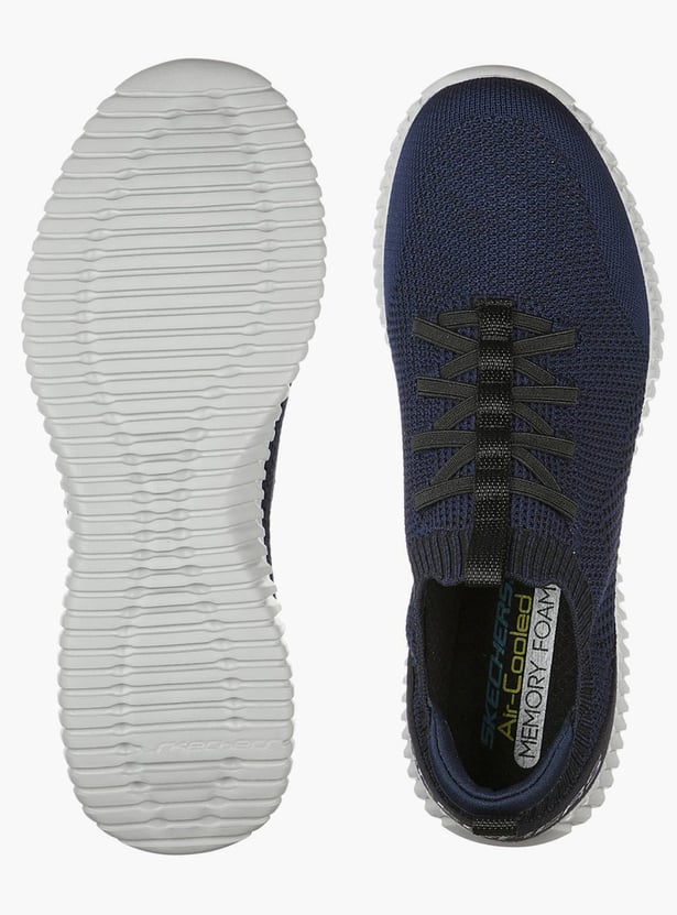 SKECHERS Textured Slip On Running Shoes