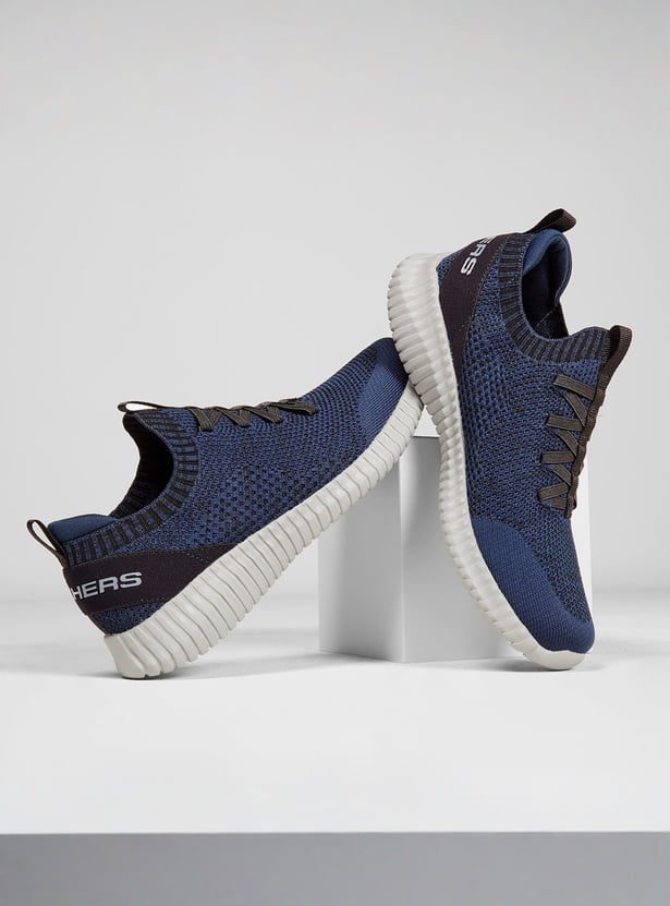 SKECHERS Textured Slip On Running Shoes