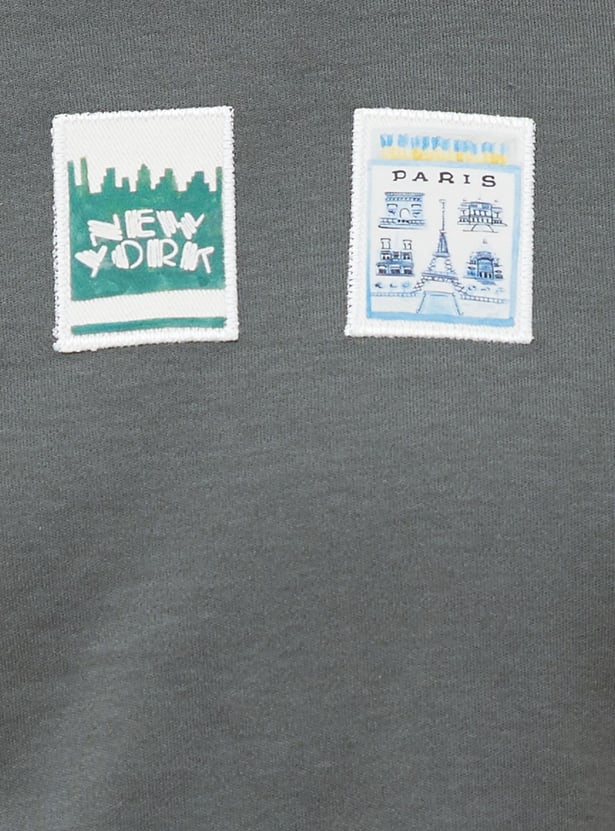 CODE UNWIND Applique T-shirt