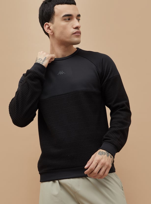 KAPPA Textured Sports Sweatshirt