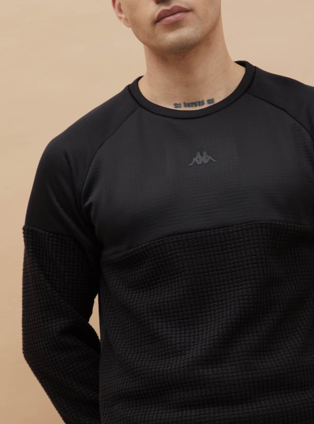 KAPPA Textured Sports Sweatshirt