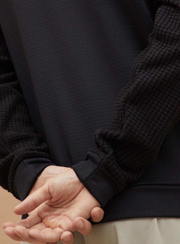 KAPPA Textured Sports Sweatshirt