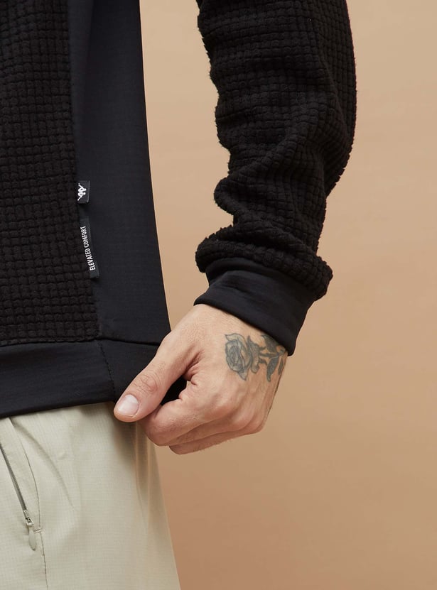 KAPPA Textured Sports Sweatshirt