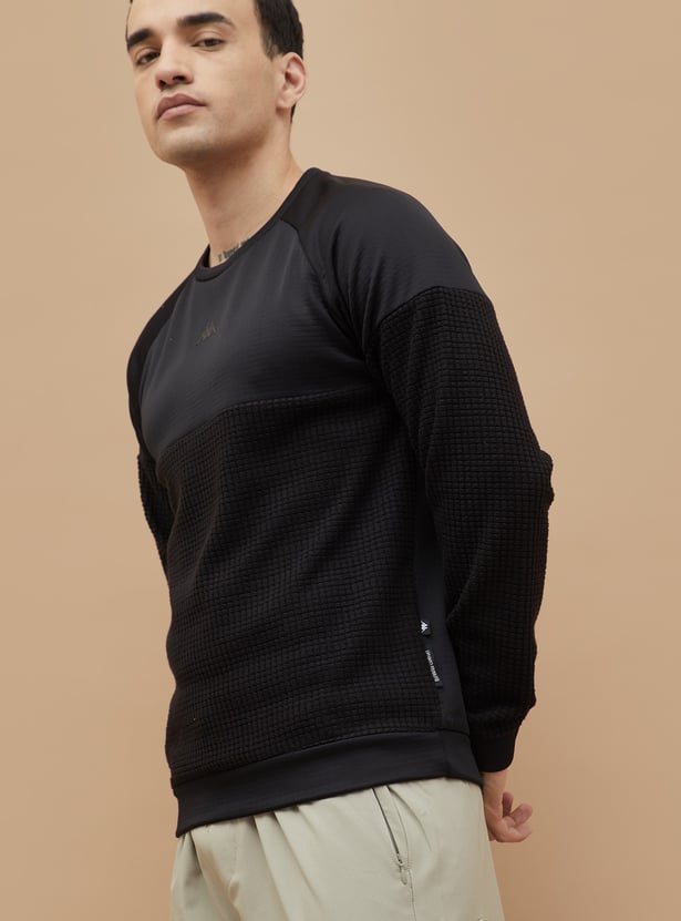 KAPPA Textured Sports Sweatshirt
