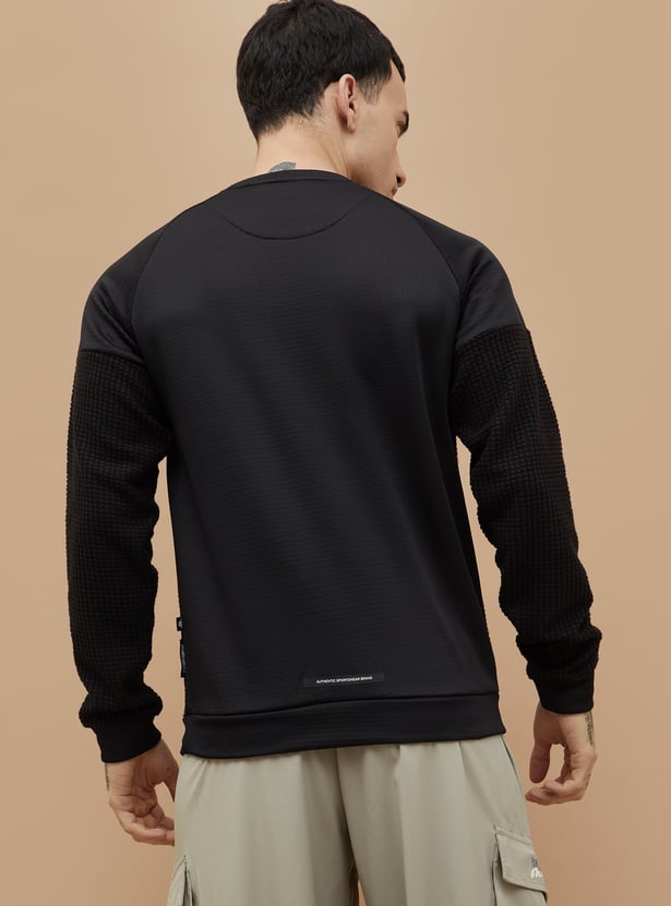 KAPPA Textured Sports Sweatshirt