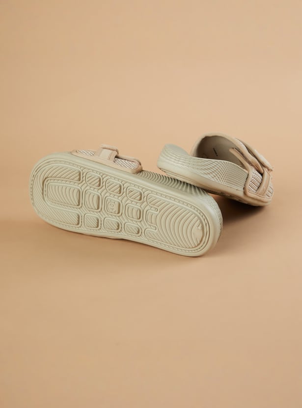 GINGER Woven Strap Velcro Sliders